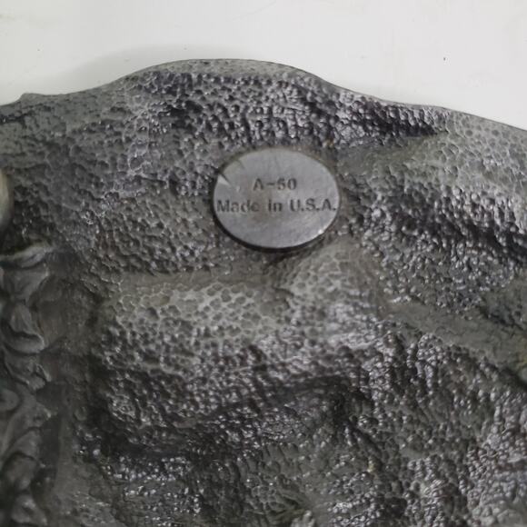 Vtg Siskiyou Belt Buckle I'd Rather Be Hunting Deer Buck Duck Rifle Guns 1987 3" - Picture 6 of 12